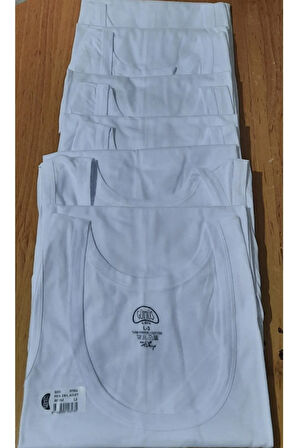 Gümüş 3001 6'li Paket Paket Pamuk Penye Erkek Atlet