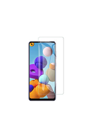Samsung Galaxy A21s Ekran Koruyucu Nano Esnek Flexible Micro Kırılmaz Cam