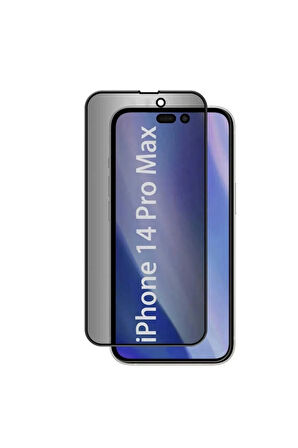 Apple Iphone 14 Pro Max Uyumlu Hayalet Ekran Koruyucu Tam Kapatan Gizli Tamperli Cam