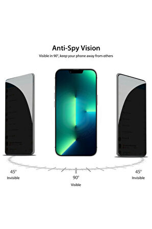 İphone 14 Pro Tam Kaplayan Hayalet Nano Ekran Koruyucu Cam - Ultra İnce - K2