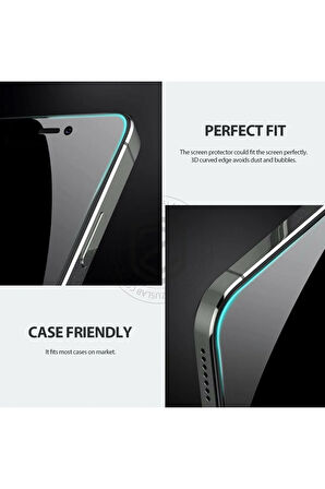 İphone 14 Pro Tam Kaplayan Hayalet Nano Ekran Koruyucu Cam - Ultra İnce - K2