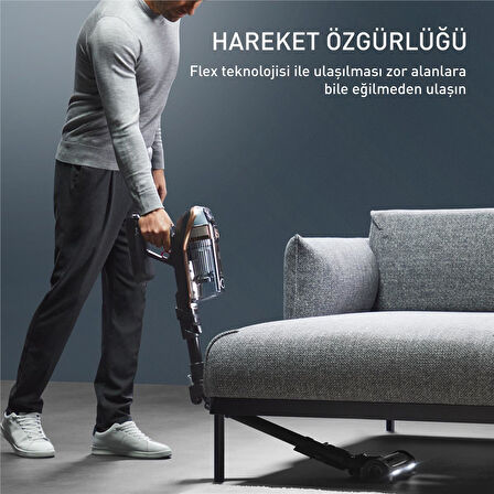 TY99F1 X-Force Flex 15.60 Animal Evcil Hayvan Dostu Kablosuz Şarjlı Dikey Süpürge - 230 Air Watt