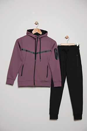 Unısex Dalgıç Kumaş Kapüşonlu Eşofman Takımı ESF-600