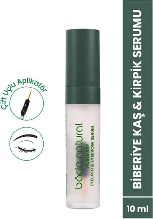 Bade Natural Biberiye Yağı Kaş Kirpik Bakım Serumu 10 ml