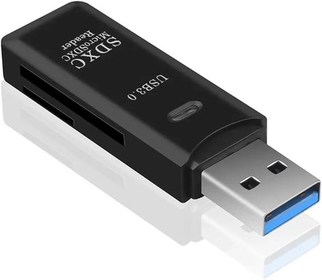 2'si 1 Arada USB 3.0 Micro SD/TF Kart Okuyucu, Veri Aktarım Adaptörü