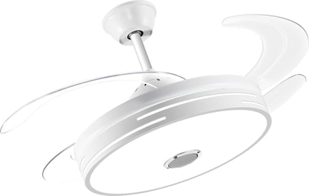Mutlusan (20'') 52 cm 30 Watt 250 Dd 220/230 Volt Monofaze Aydınlatmalı Işıklı Bluetoothlu Uzaktan Kumandalı Tavan Vantilatörü