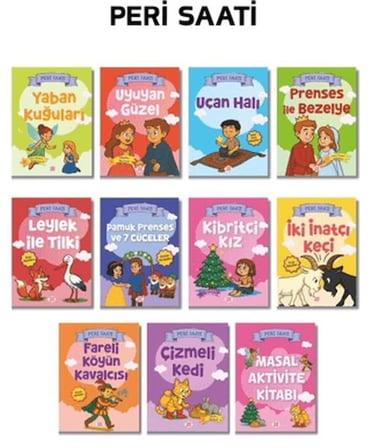 Peri Saati Seti (10 Kitap +1 Aktivite Takım)