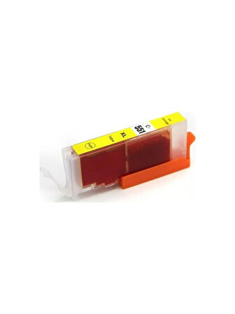Canon Pixma CLI-551XL Sarı Yüksek Kapasite Muadil Kartuş Clı-