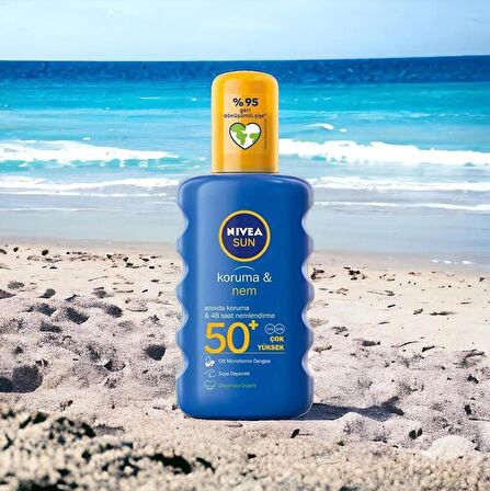 Nivea Sun Koruma Nem SPF20 200 ml Güneş Spreyi