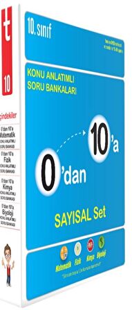 0 dan 10 a Sayısal Set Konu Anlatımlı Soru Bankası