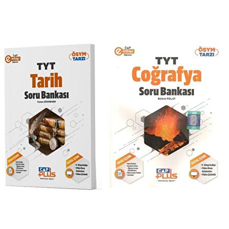 Çap Yayınları TYT Tarih ve Coğrafya Plus Soru Bankası