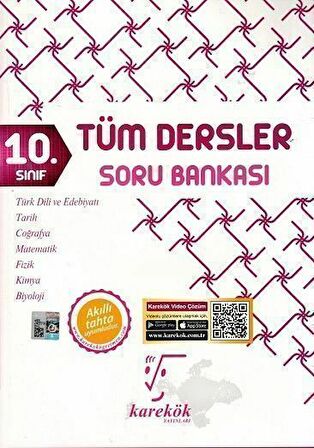 Karekök Yayınları 10. Sınıf Tüm Dersler Soru Bankası