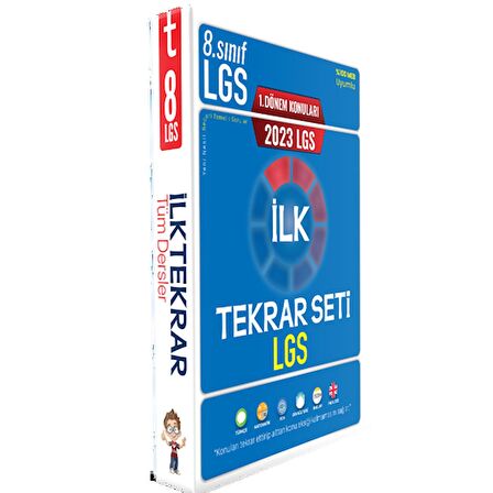 Tonguç 2023 8. Sınıf LGS 1. Dönem Tüm Dersler İlk Tekrar Seti