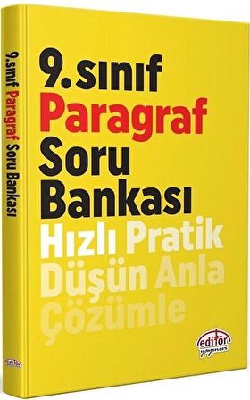 Data Yayınları 9. Sınıf Paragraf Soru Bankası