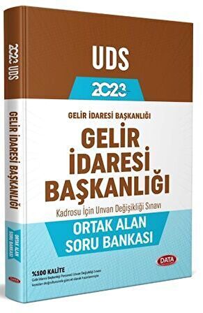 Data Yayınları UDS Gelir İdaresi Başkanlığı Unvan Değişikliği Sınavı Soru Bankası