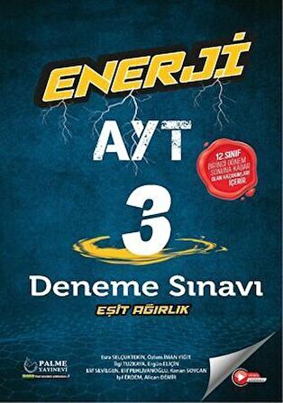 Palme Yayınları Enerji AYT Eşit Ağırlık 3 Deneme