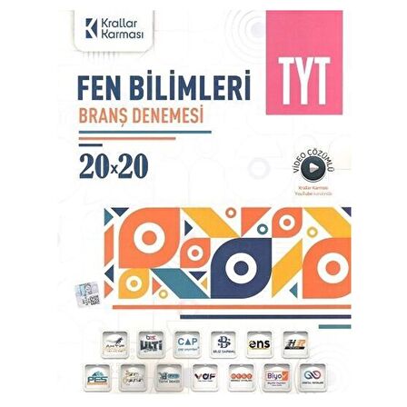 YKS TYT Fen Bilimleri 20x20 Branş Denemesi