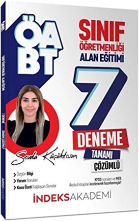 İndeks Akademi 2023 ÖABT Sınıf Öğretmenliği Alan Eğitimi 7 Deneme