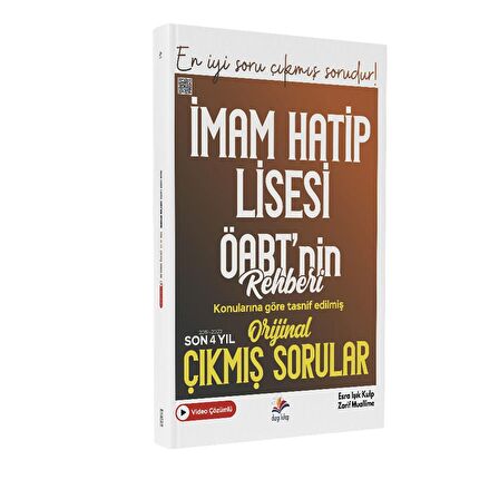 Dizgi Kitap ÖABT nin Rehberi İmam Hatip Lisesi Öğretmenliği Son 4 Yıl Çıkmış Sorular Video Çözümlü