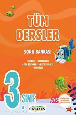 Okyanus Yayınları 3. Sınıf Tüm Dersler Soru Bankası