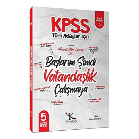 KPSS Başlarım Şimdi Vatandaşlık Çalışmaya Ders Notları