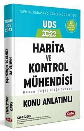 Data Tapu ve Kadastro Genel Müdürlüğü Harita ve Kontrol Mühendisi Unvan Değişikliği Sınavı Konu Anlatımlı