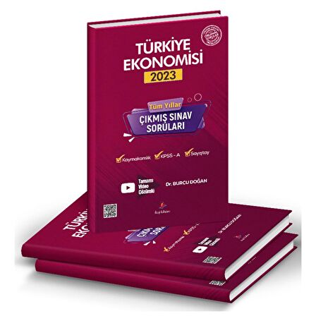 Dizgi Kitap 2023 Kaymakamlık Türkiye Ekonomisi Çıkmış Sorular - Burcu Doğan Dizgi Kitap