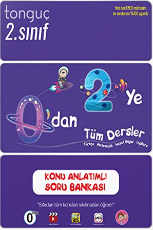 0'dan 2'ye Konu Anlatımlı Soru Bankası Tonguç Akademi Yayınları
