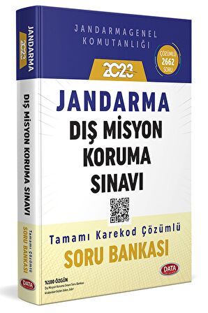 2023 Jandarma Dış Misyon Koruma Sınavı Çözümlü Soru Bankası Data Yayınları