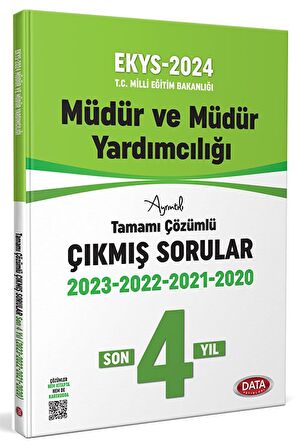 2024 MEB EKYS Müdür ve Yardımcılığı Son 3 Yıl Çıkmış Sorular Data Yayınları