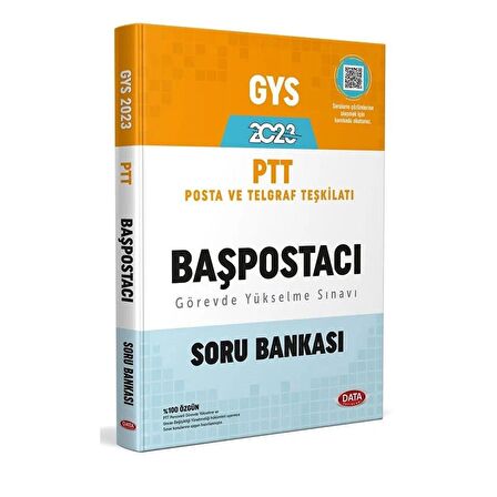 Data GYS PTT Başpostacı Soru Bankası Görevde Yükselme Data Yayınları