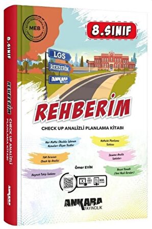 8. Sınıf LGS Rehberim Check Up Analizli Planlama Kitabı Ankara Yayıncılık