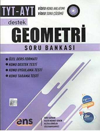 ENS Yayıncılık TYT AYT Geometri Destek Soru Bankası