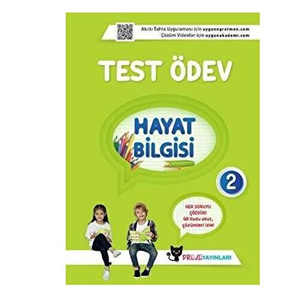 Sadık Uygun 2. Sınıf Hayat Bilgisi Test Ödev Sadık Uygun Yayınları