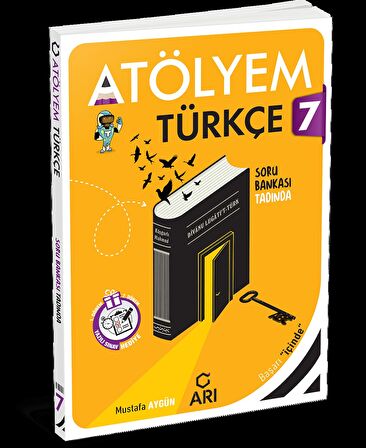 Arı Yayıncılık 7.sınıf Türkçemino Türkçe Atölyem + Yazılı eki