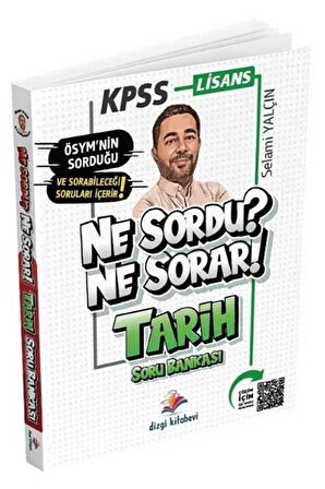 KPSS Tarih Ne Sordu Ne Sorar Soru Bankası Çözümlü Dizgi Kitap Yayınları