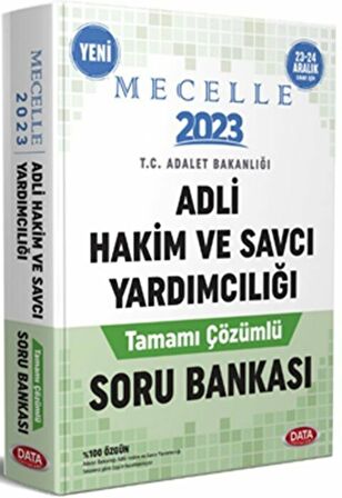 Data Yayınları 2023 Mecelle Adli Hakim ve Savcı Yardımcılığı Tamamı Çözümlü Soru Bankası