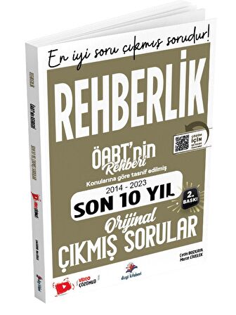 Dizgi Kitap ÖABT nin Rehberi Rehber Öğretmen Son 10 Yıl Çıkmış Sorular Video Çözümlü