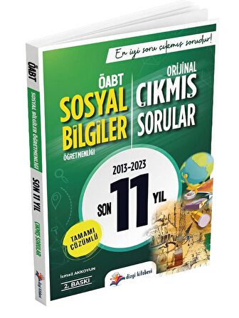 Dizgi Kitap ÖABT Sosyal Bilgiler Öğretmenliği Son 11 Yıl Çıkmış Sorular