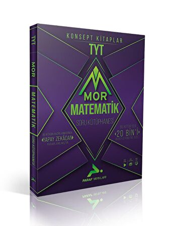 Paraf TYT Mor Matematik Soru Kütüphanesi Prf Yayınları