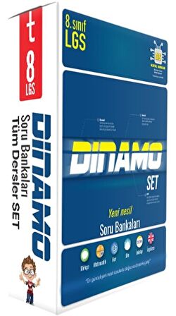 8. Sınıf Dinamo Tüm Dersler Soru Bankası Set
