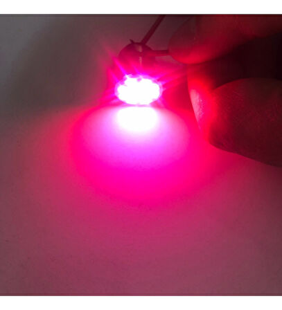 67/93 Cob Led Tek Duy Kırmızı Led