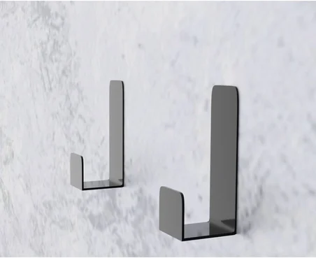 Yapışkanlı Askılık Kapı Arkası Bornoz Askılığı Yapışkanlı Mutfak Banyo Askılığı Havlu Askılığı Elbise Askılığı 5'li set 3M Yapışkanlı Tasarım MT78S