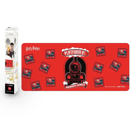 EXVEGA Harry Potter Hogwarts Express Platform 9 Kırmızı XXL Mousepad (90×40)