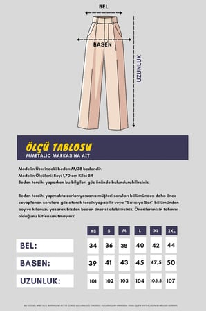Kadın Yüksek Bel Cırt Kapama Beli Lastikli Fermuarlı Cepli Likralı Siyah Palazzo Pantolon