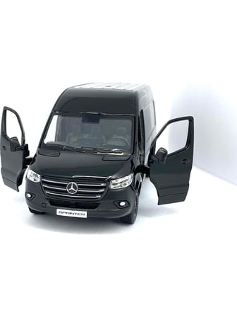 Kinsmart Mercedes-Benz Sprinter - Çek Bırak 5inch. Lisanslı Model Araba, Oyuncak Araba 1:48