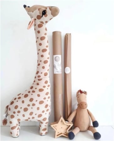 , Oyuncak Peluş Zürafa, Uyku ve Oyun Arkadaşı-100 cm
