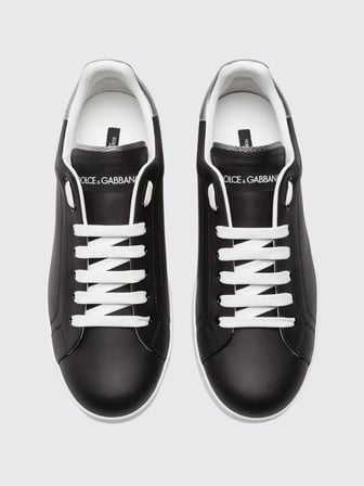 Dolce & Gabbana - Calfskin Nappa Portofino Sneakers