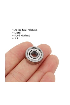 Dünya Magnet 30 Adet 625Zz Rulman - Metal Mühürlü Çok Amaçlı Bilye Rulman - 5X16X5 Ölçülerinde