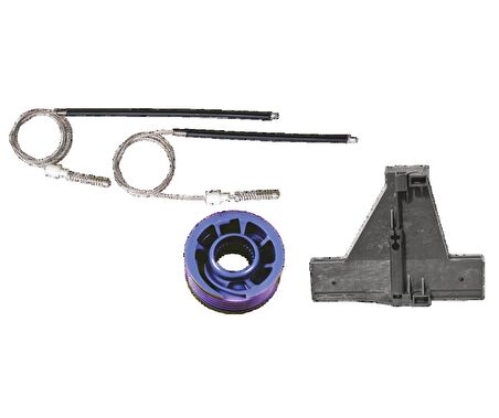 Kayoto Audi A3 2003-2008 Cam Kriko Teli Arka Sol Tamir Takımı KY26470T